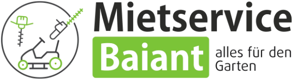 Logo Baiant Mietservice Alles für den Garten